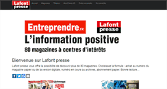 Desktop Screenshot of lafontpresse.com